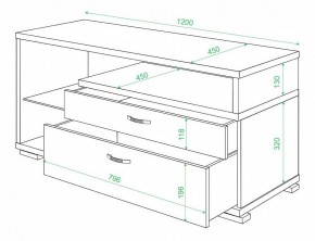 Тумба под ТВ Домино ТК-10 в Ноябрьске - noyabrsk.mebel24.online | фото 2