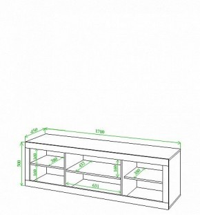 Тумба под ТВ Toivo Кон170 в Ноябрьске - noyabrsk.mebel24.online | фото 2