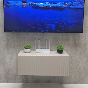 Тумба подвесная под ТВ LINES MTV1-MA 750 Бежевый (Леда-М 10.1.5) в Ноябрьске - noyabrsk.mebel24.online | фото 5