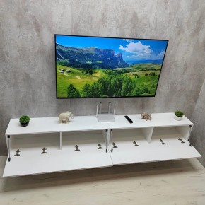 Тумба подвесная под ТВ LINES MTV4-MA 1150 Белый глянец (Белый-M 10.1.1) в Ноябрьске - noyabrsk.mebel24.online | фото 12