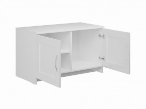 Тумба СИРИУС двухдверная низкая, цвет белый в Ноябрьске - noyabrsk.mebel24.online | фото 2