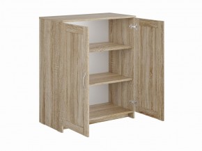 Тумба СИРИУС двухдверная, цвет Дуб Сонома в Ноябрьске - noyabrsk.mebel24.online | фото 2