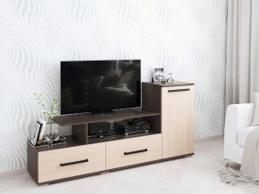 Тумба ТВ Парус-1 Дуб молочный/Венге в Ноябрьске - noyabrsk.mebel24.online | фото