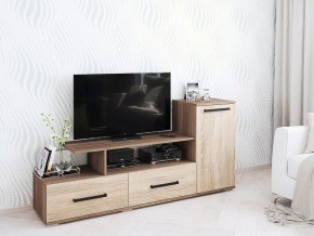 Тумба ТВ Парус-1 Ясень шимо/Дуб сонома в Ноябрьске - noyabrsk.mebel24.online | фото