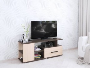 Тумба ТВ Парус-4 венге/дуб молочный в Ноябрьске - noyabrsk.mebel24.online | фото
