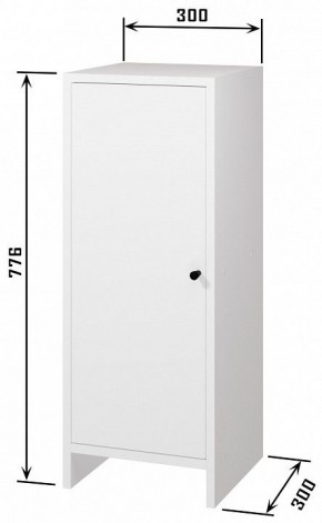 Тумбочка Квадро в Ноябрьске - noyabrsk.mebel24.online | фото 3