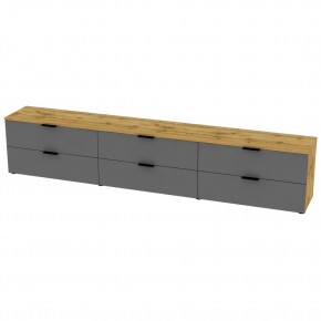 ТВ тумба TV18 (ДВ-Графит) в Ноябрьске - noyabrsk.mebel24.online | фото