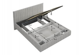 ТВИКС Кровать с ПМ 1600 в Ноябрьске - noyabrsk.mebel24.online | фото 4