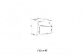 УРБАН - 32 Тумба в Ноябрьске - noyabrsk.mebel24.online | фото 2