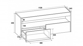 ВЕГАС Тумба ТВ в Ноябрьске - noyabrsk.mebel24.online | фото 3