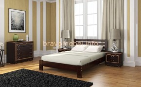ВЕРОНИКА Кровать из массива 1400 в Ноябрьске - noyabrsk.mebel24.online | фото 5
