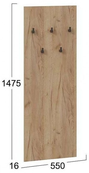 Вешалка настенная Хилтон Исп.2.1 в Ноябрьске - noyabrsk.mebel24.online | фото 4