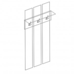 Вешалка "ПА-02" Александрия в Ноябрьске - noyabrsk.mebel24.online | фото 2