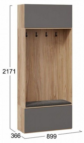 Вешалка с тумбой Порто ТД-393.08.01 в Ноябрьске - noyabrsk.mebel24.online | фото 6