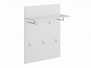 Вешалка СИРИУС настенная с полкой, цвет белый в Ноябрьске - noyabrsk.mebel24.online | фото 2