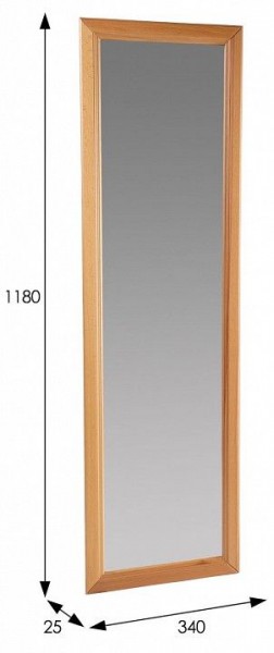 Зеркало настенное Селена в Ноябрьске - noyabrsk.mebel24.online | фото 3